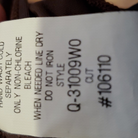 La Blanka Swimsuit Womens Size 8 Brown Rod Beattie One Piece Ruched - Picture 5 of 9